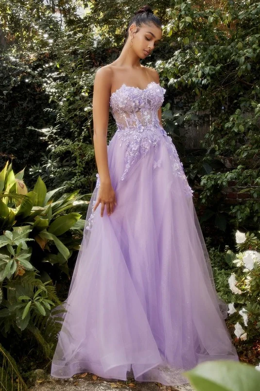 purple wedding dress