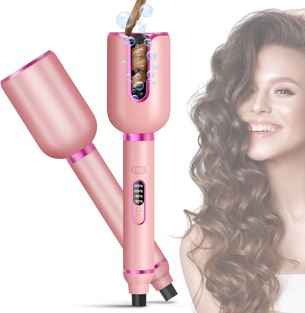 Pink Hair Curler